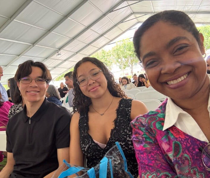 We even went to Amber's Graduation from USC!