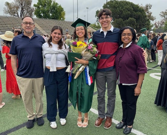 And finally, it was Tayla's turn to graduate!